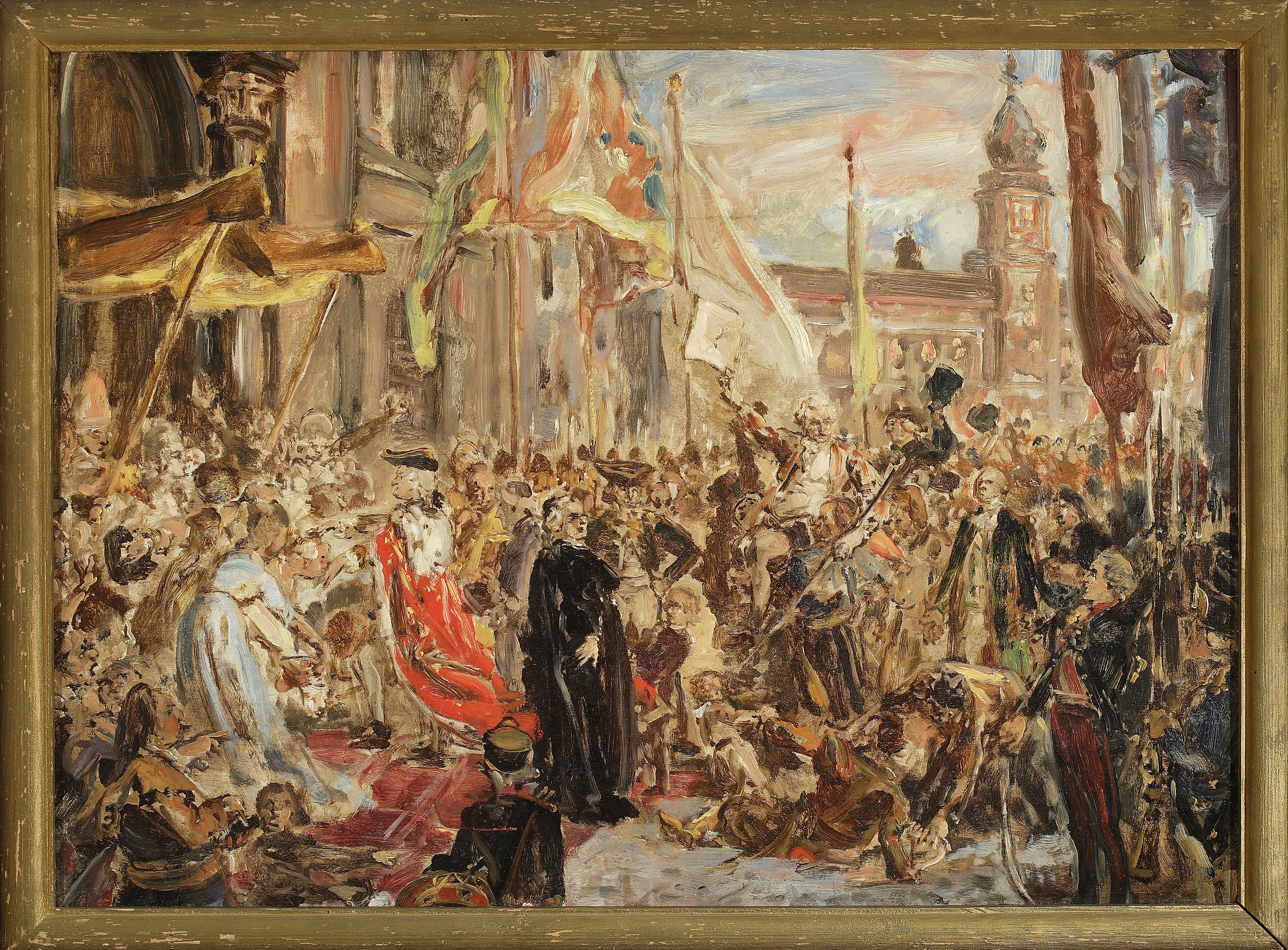 Esquisse pour le tableau « Constitution du 3 mai » - Jan Matejko