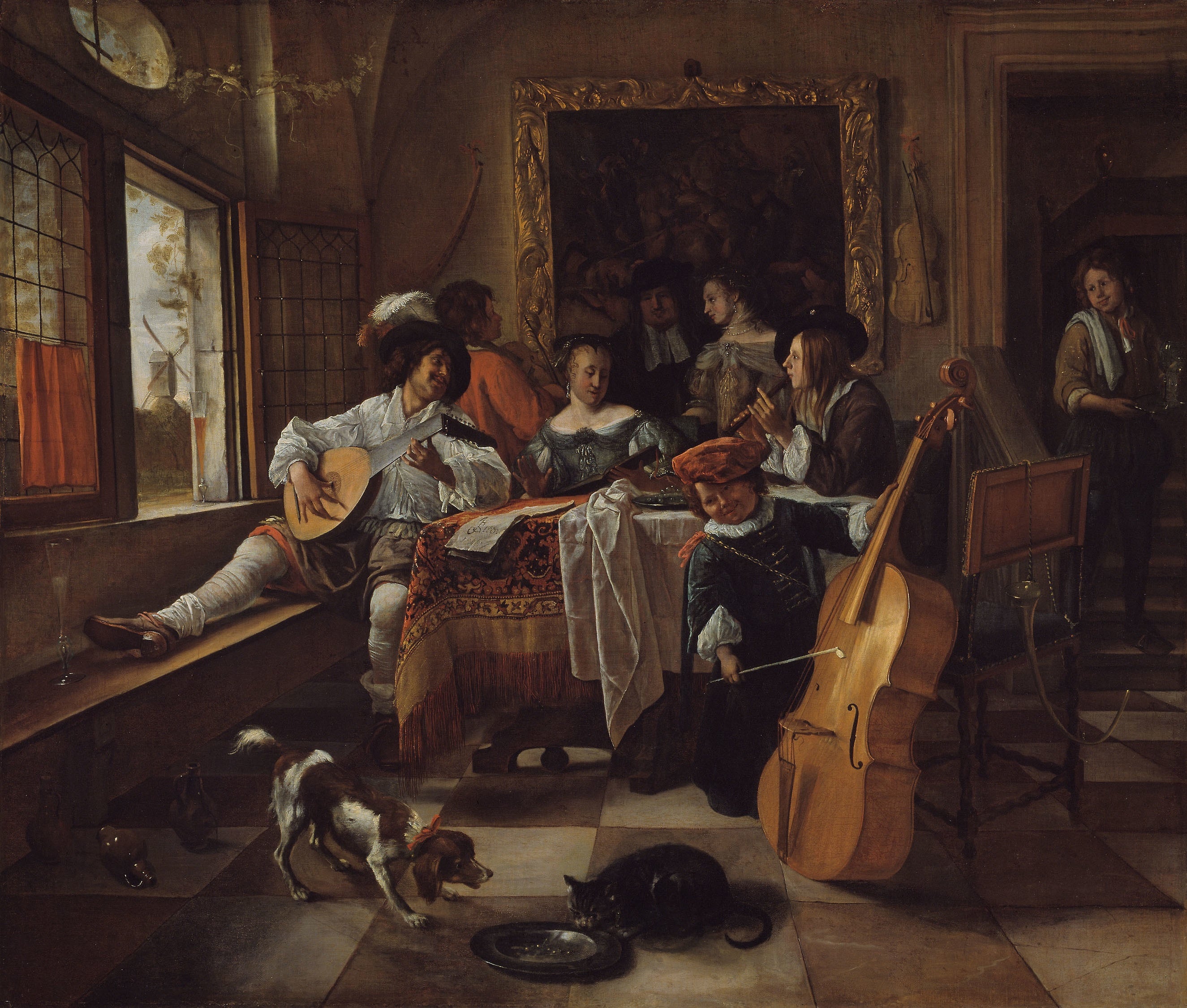 Le concert familial - Jan Steen
