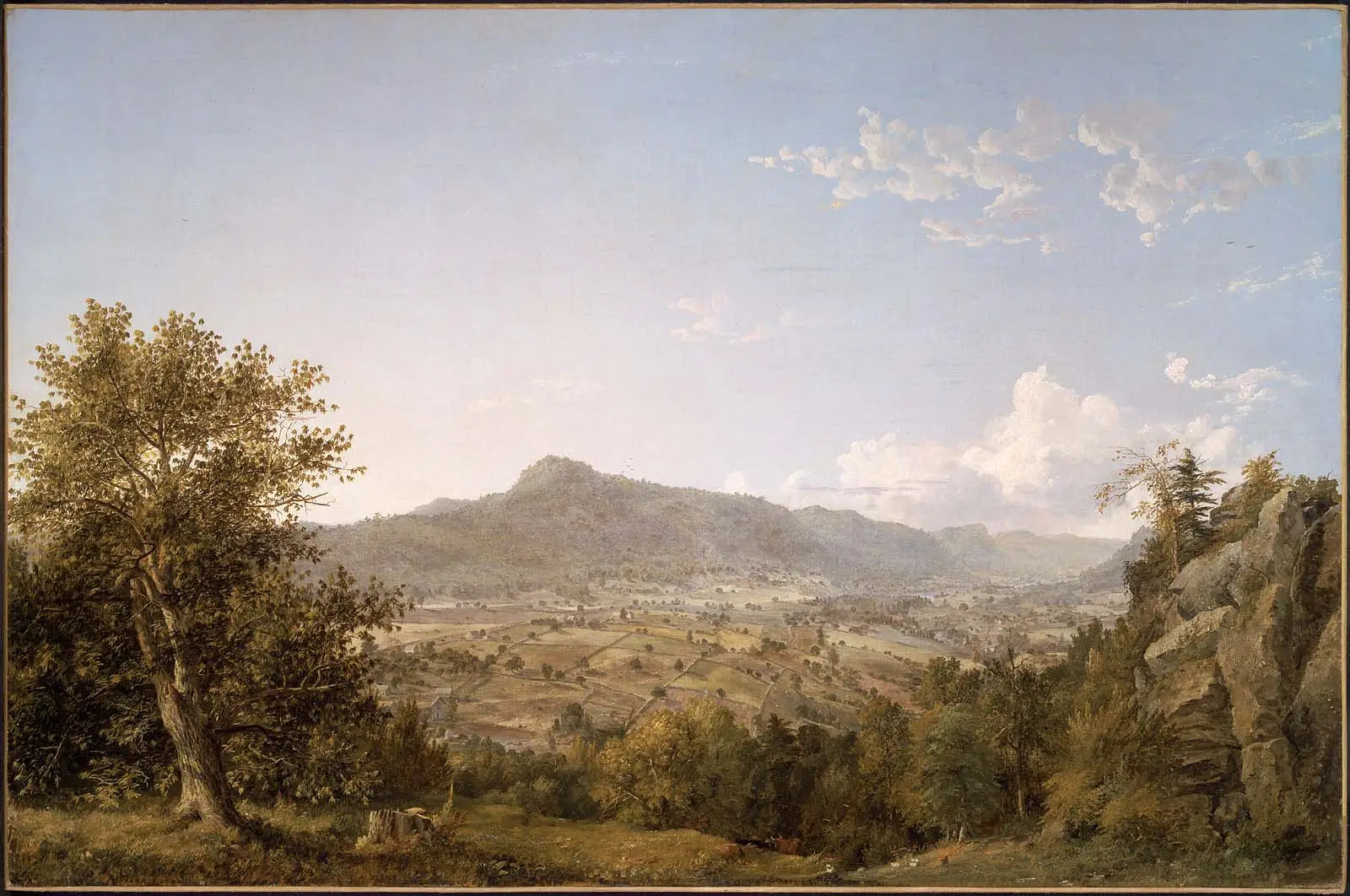 Montagne Schatacook vallée de Housatonic Connecticut - Jasper Francis Cropsey - Alpha Reproduction