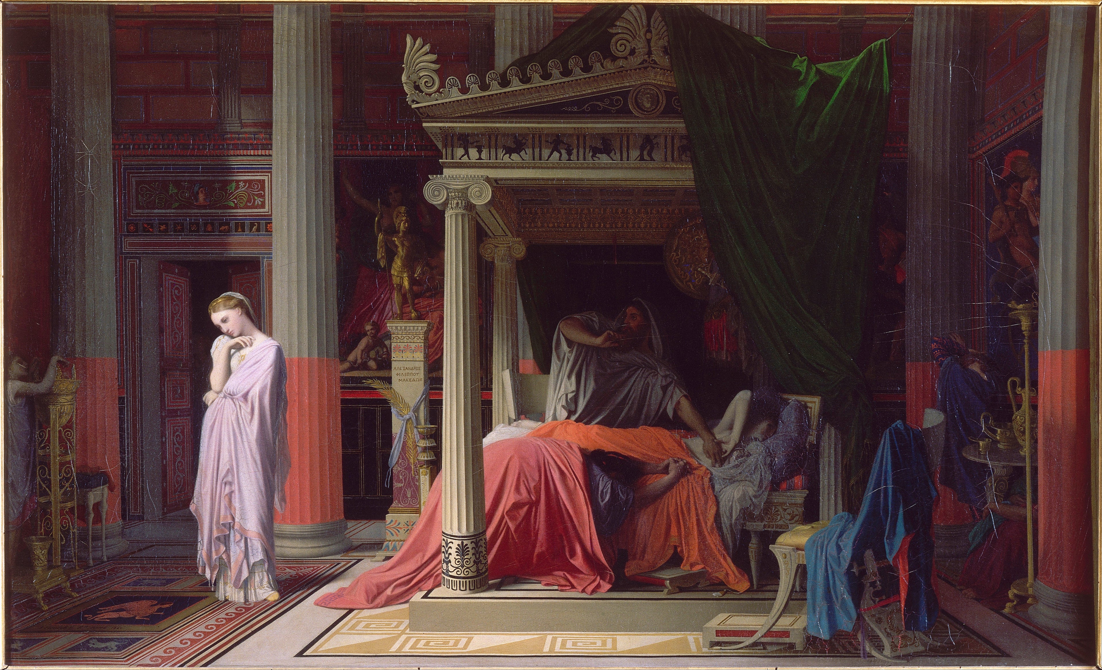 Antiochus' Sygdom - Jean-Auguste-Dominique Ingres