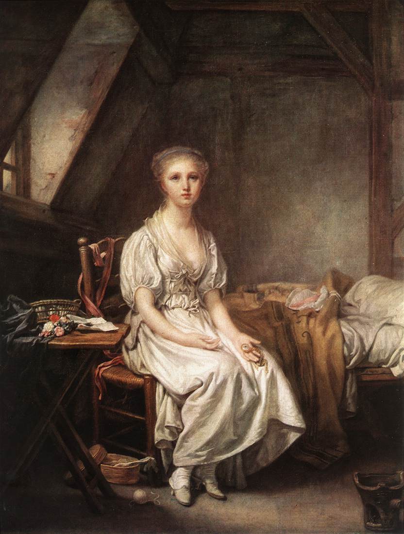 La plainte de la montre - Jean-Baptiste Greuze