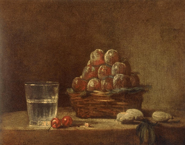 Le panier de prune - Jean Siméon Chardin
