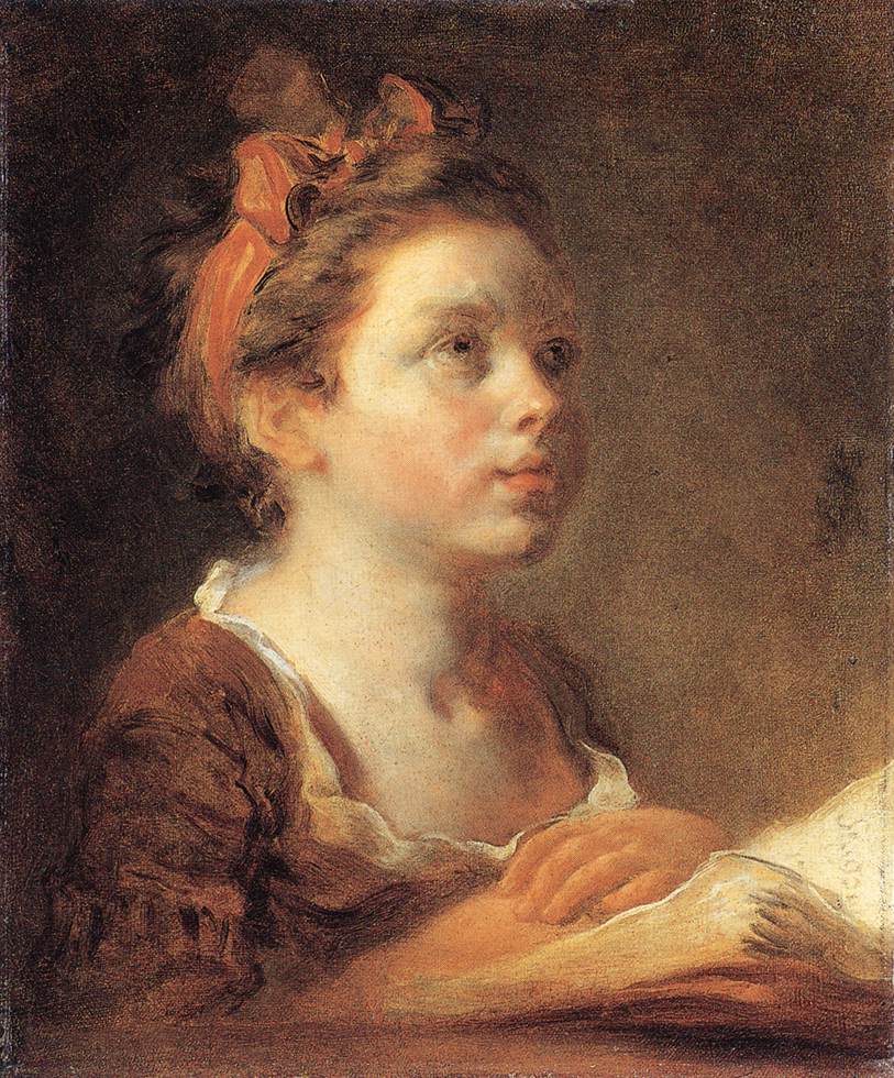 Un jeune érudit - Jean-Honoré Fragonard