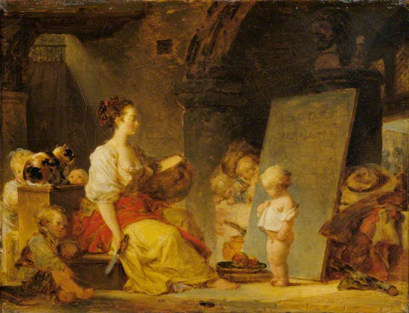 Dites donc s'il vous plaît - Jean-Honoré Fragonard