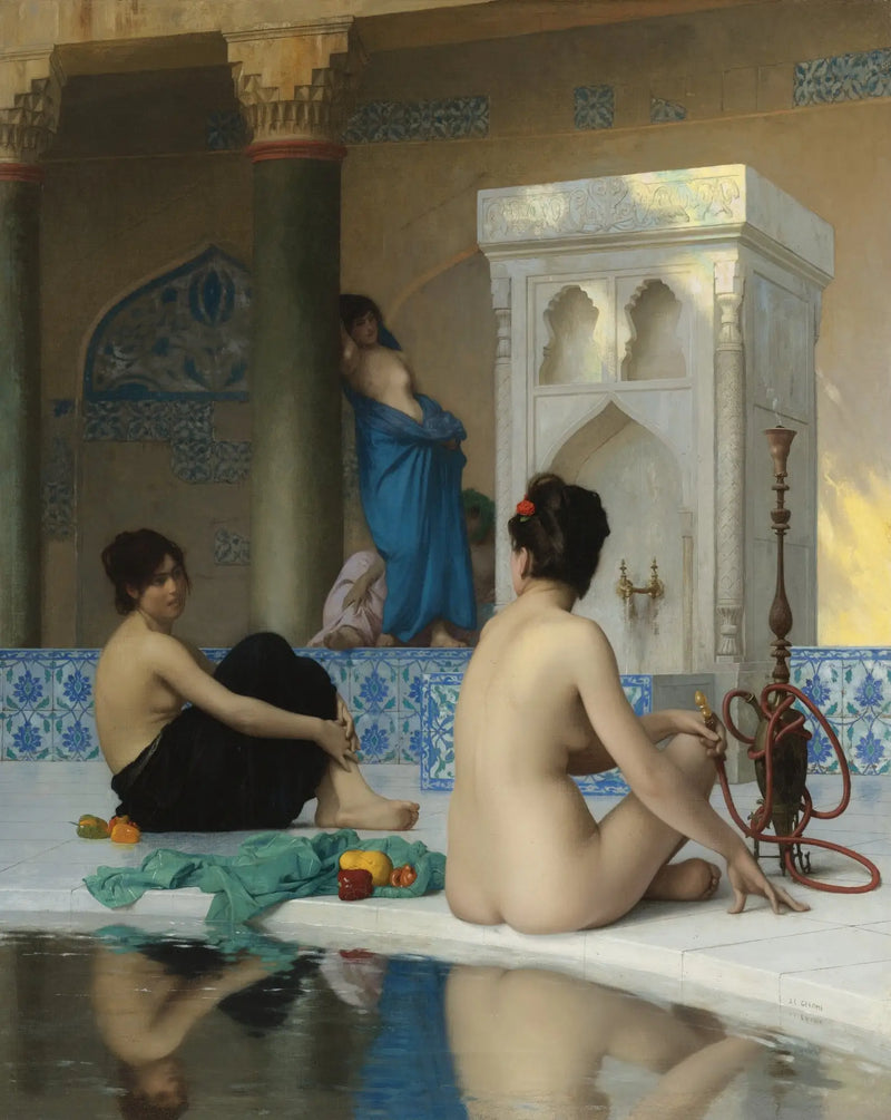 Efter badet - Jean-Léon Gérôme