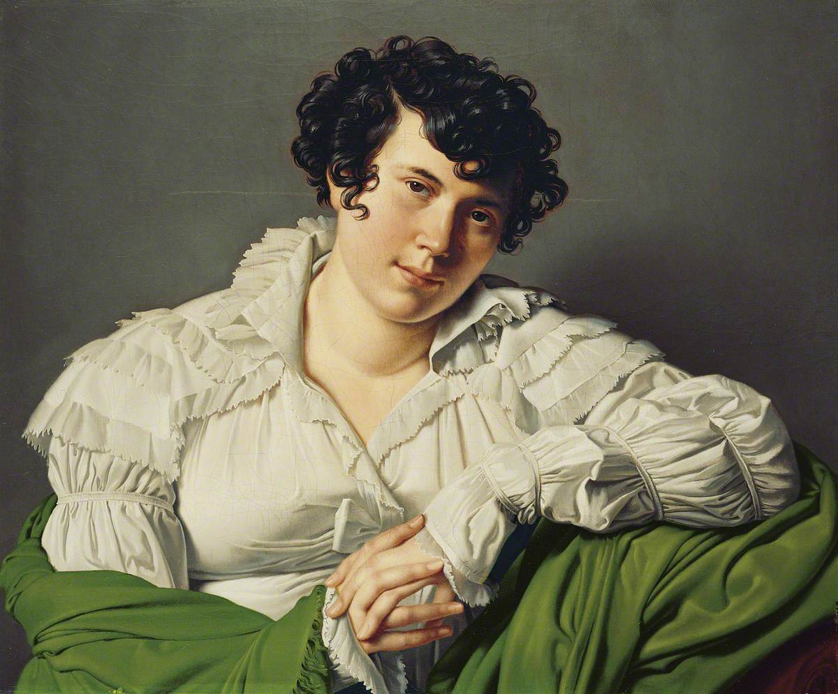Portræt kaldet af Madame de Staël - Jean-Auguste-Dominique Ingres