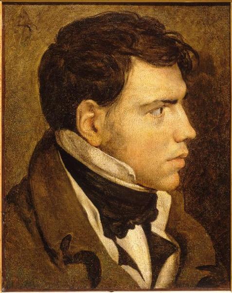Portræt af ung mand - Jean-Auguste-Dominique Ingres