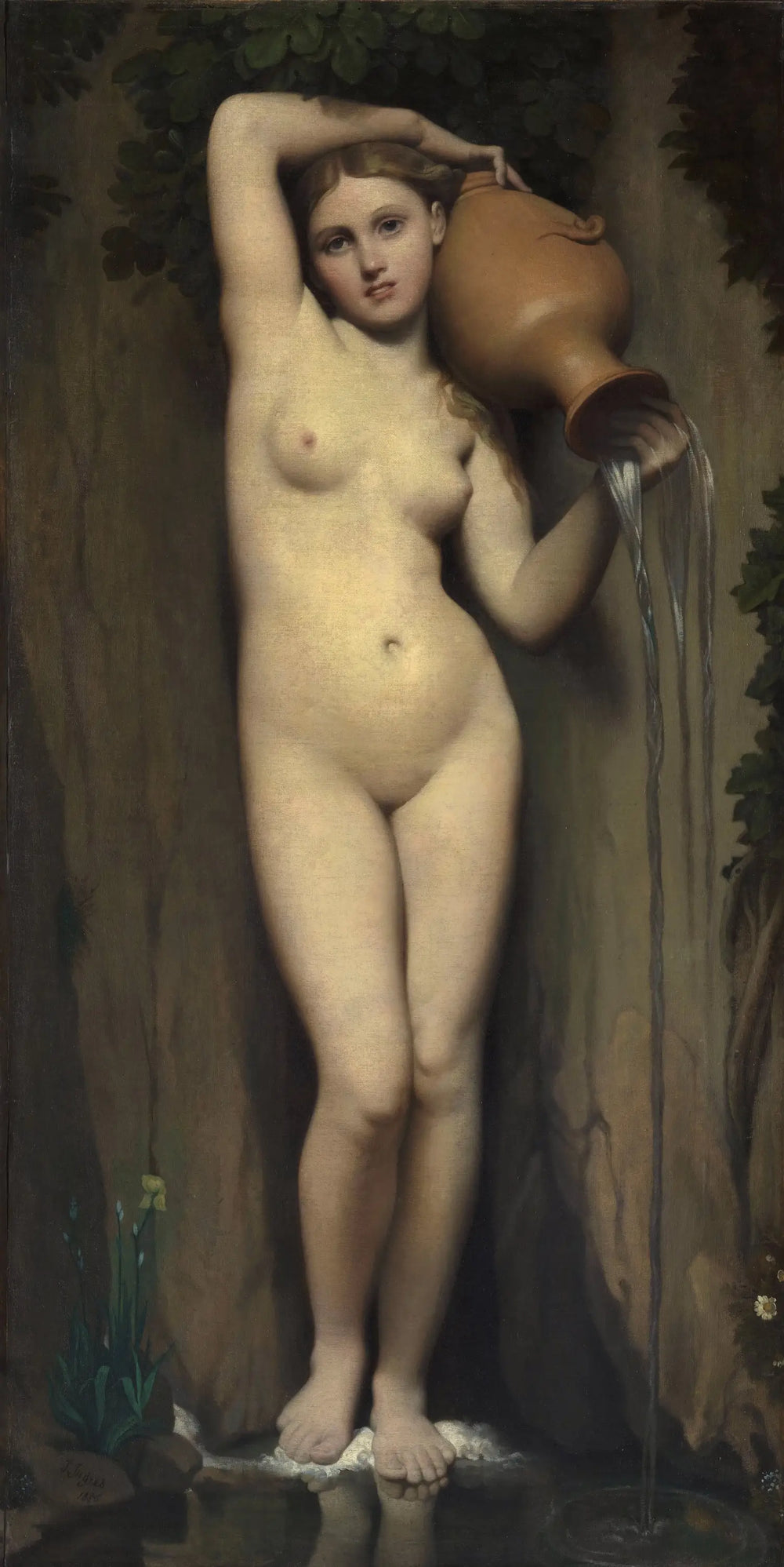 La Source - Jean-Auguste-Dominique Ingres - Alpha Reproduction
