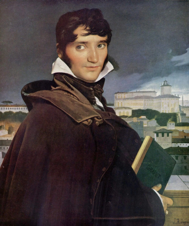 Portræt af François-Marius Granet - Jean-Auguste-Dominique Ingres