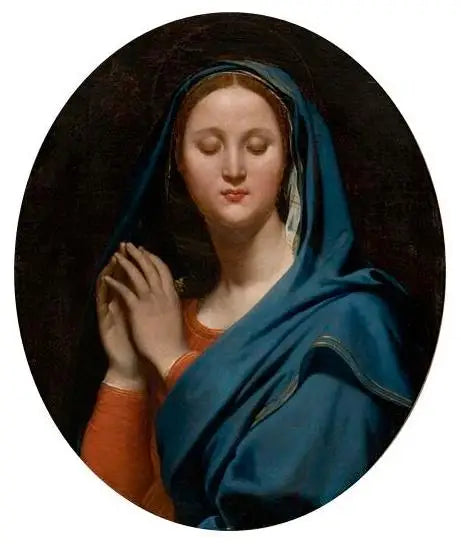 La Vierge - Jean-Auguste-Dominique Ingres - Alpha Reproduction