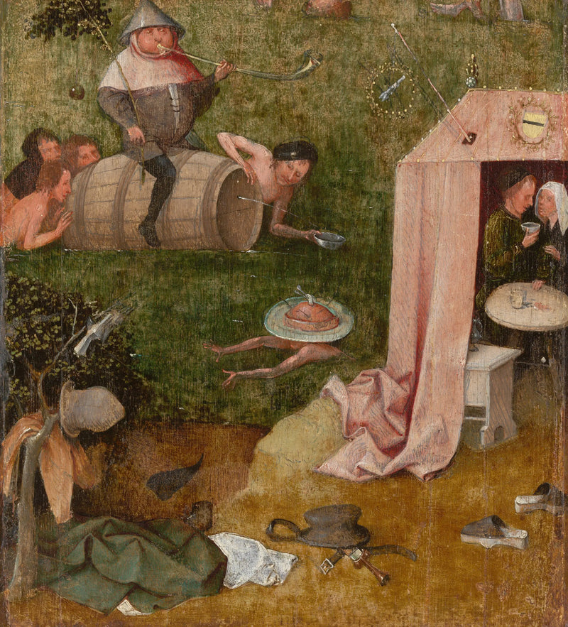 Allegori om forførelse og nydelse - Hieronymus Bosch
