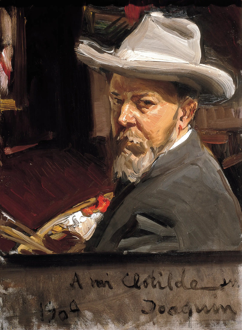Selvportræt (1909) - Joaquín Sorolla