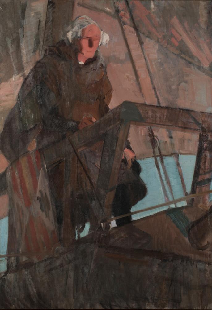 Reproduction du tableau « Colomb quittant Palos (sur le pont arrière) - Joaquín Sorolla » par Alpha Reproduction en peinture à l’huile