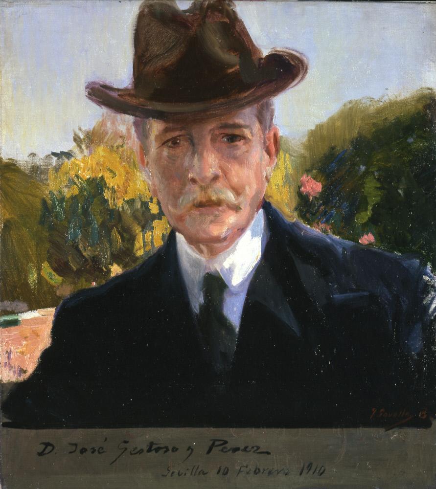 Reproduction du tableau « José Gestoso y Pérez - Joaquín Sorolla » par Alpha Reproduction en peinture à l’huile