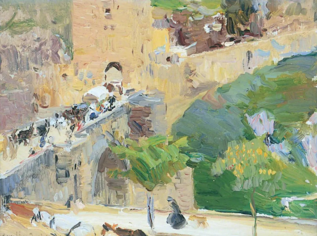 Reproduction du tableau « Le Pont - Joaquín Sorolla » par Alpha Reproduction en peinture à l’huile
