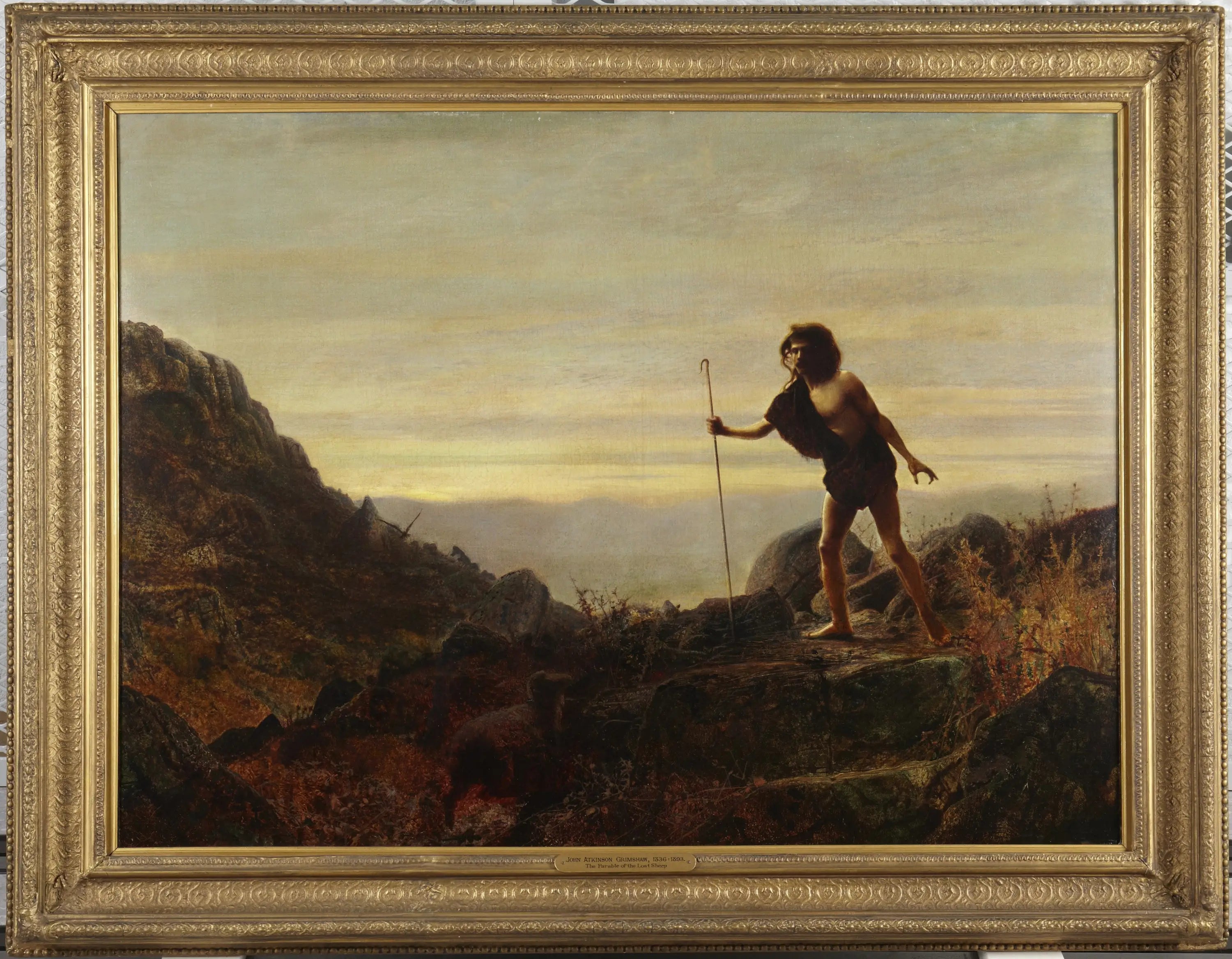 La parabole de la brebis perdue - John Atkinson Grimshaw - Alpha Reproduction