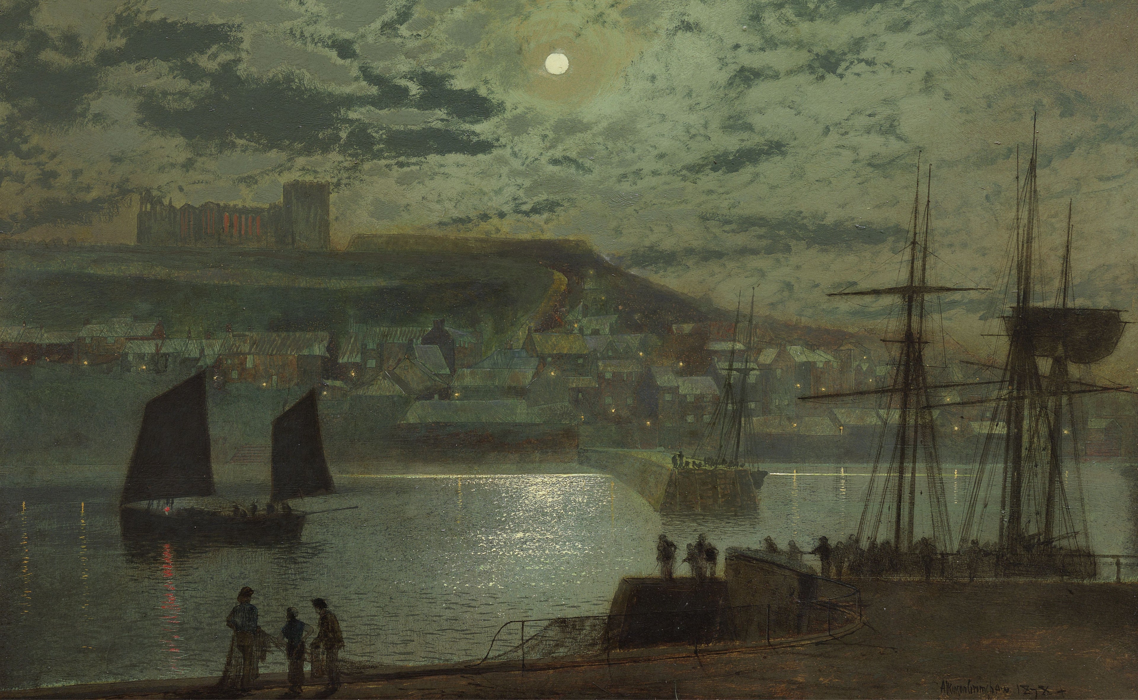 Port de Whitby - John Atkinson Grimshaw