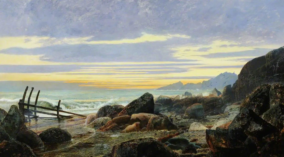 Le rivage de fer - John Atkinson Grimshaw - Alpha Reproduction