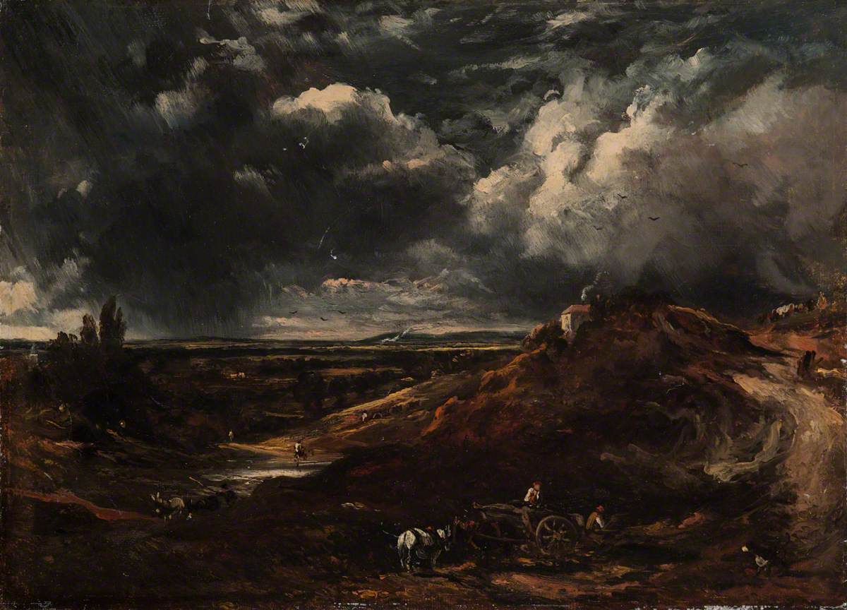 Étang de Branch Hill, Hampstead Heath - John Constable