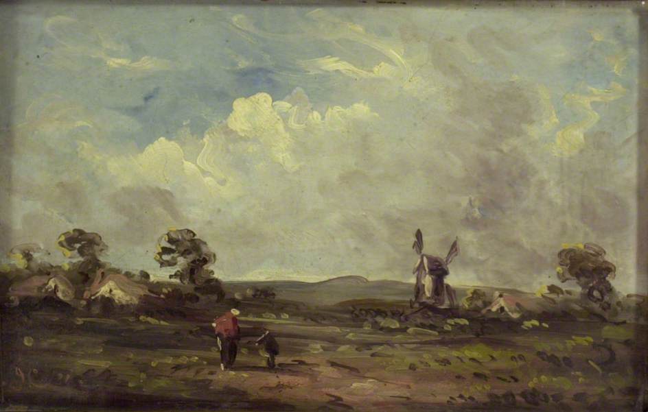 Une vue dans le Suffolk - John Constable