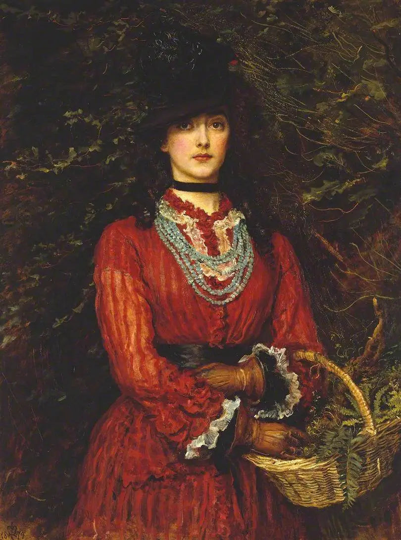 Mademoiselle Eveleen Tennant - John Everett Millais - Alpha Reproduction