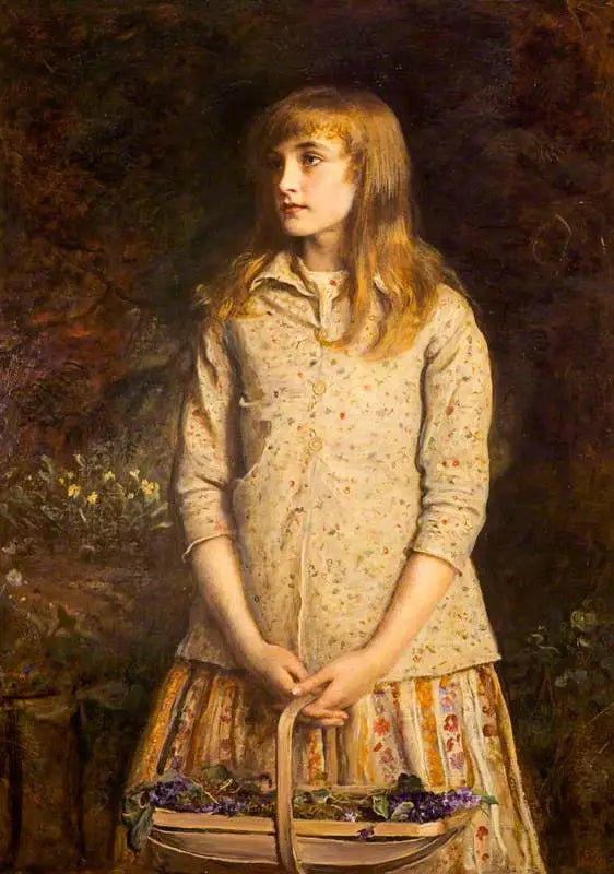 Les yeux les plus doux jamais vus - John Everett Millais - Alpha Reproduction