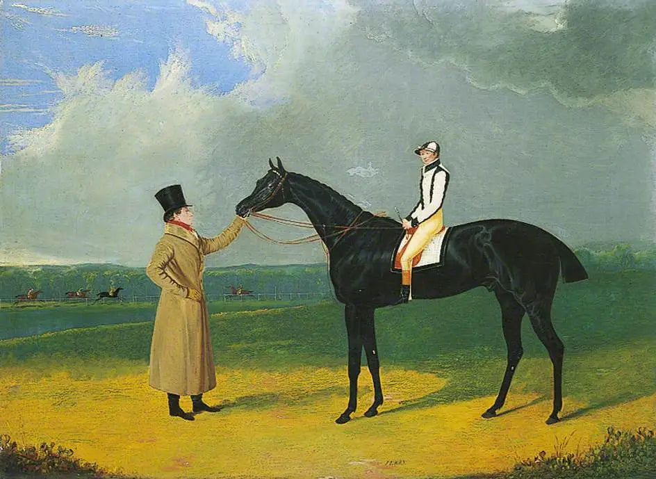 Jerry’ vainqueur du St Leger 1824 - John Frederick Herring Sr. - Alpha Reproduction