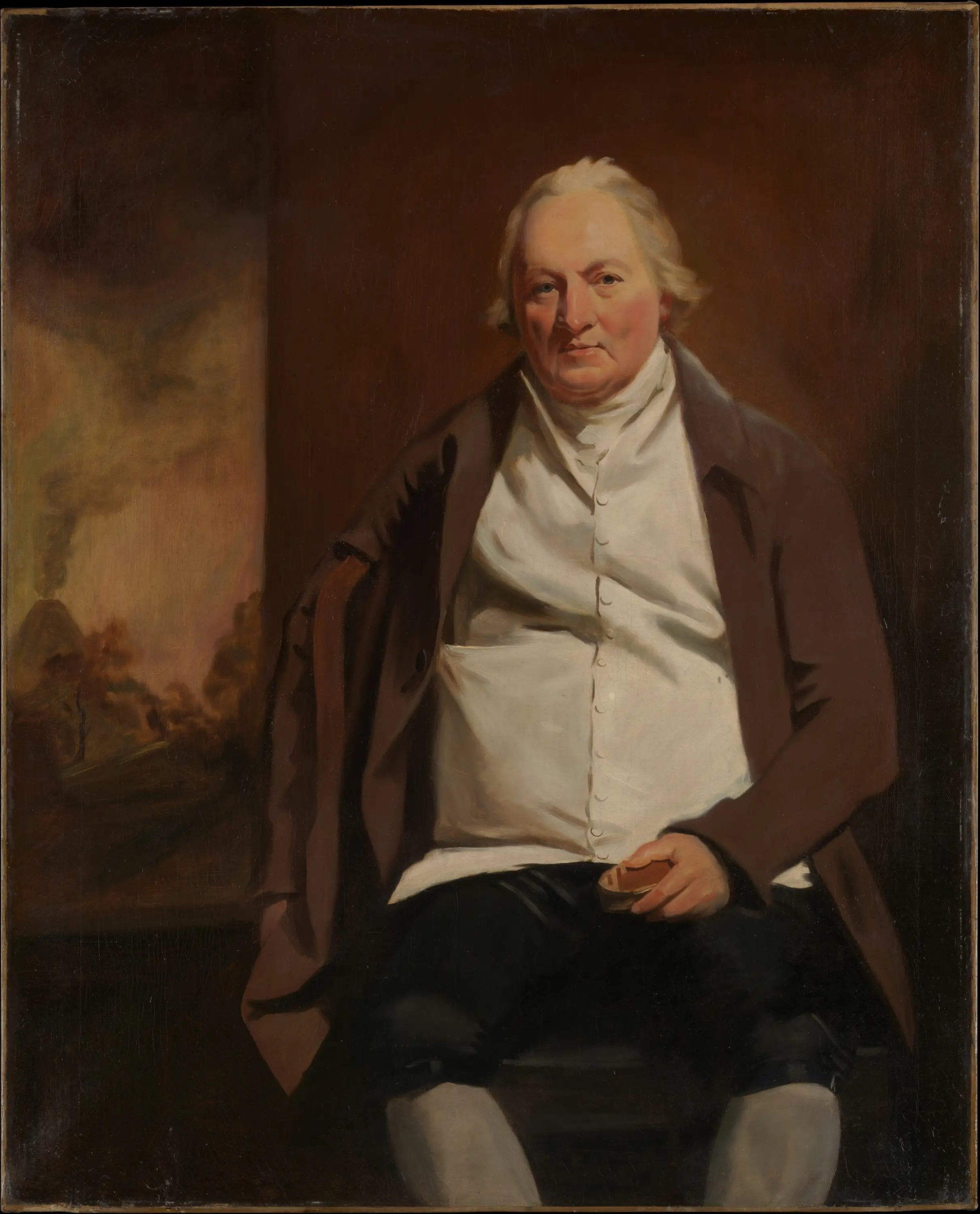 John Gray (1731–1811) de Newholm - Henry Raeburn - Alpha Reproduction