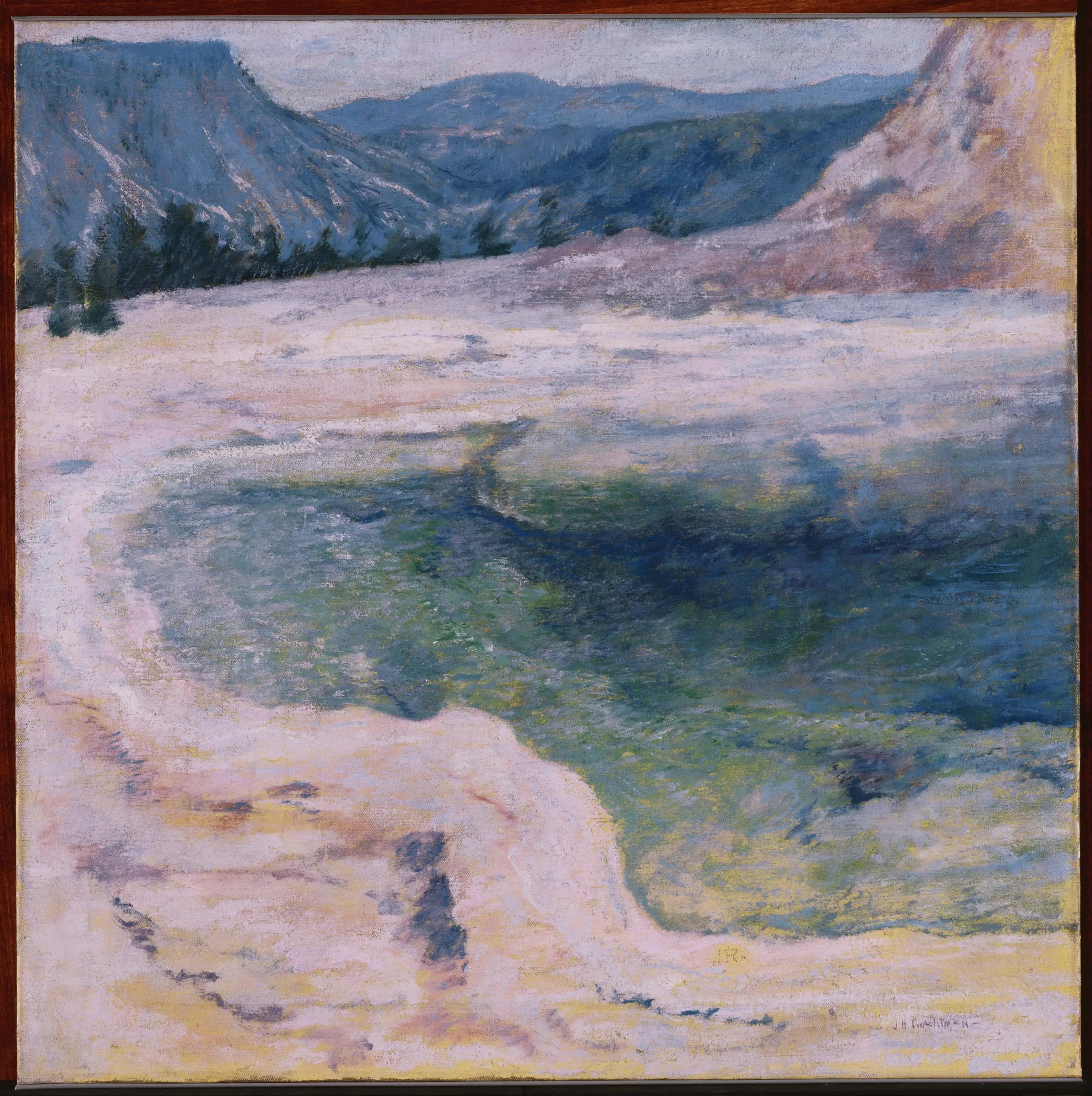 La piscine d’émeraude - John Henry Twachtman - Alpha Reproduction