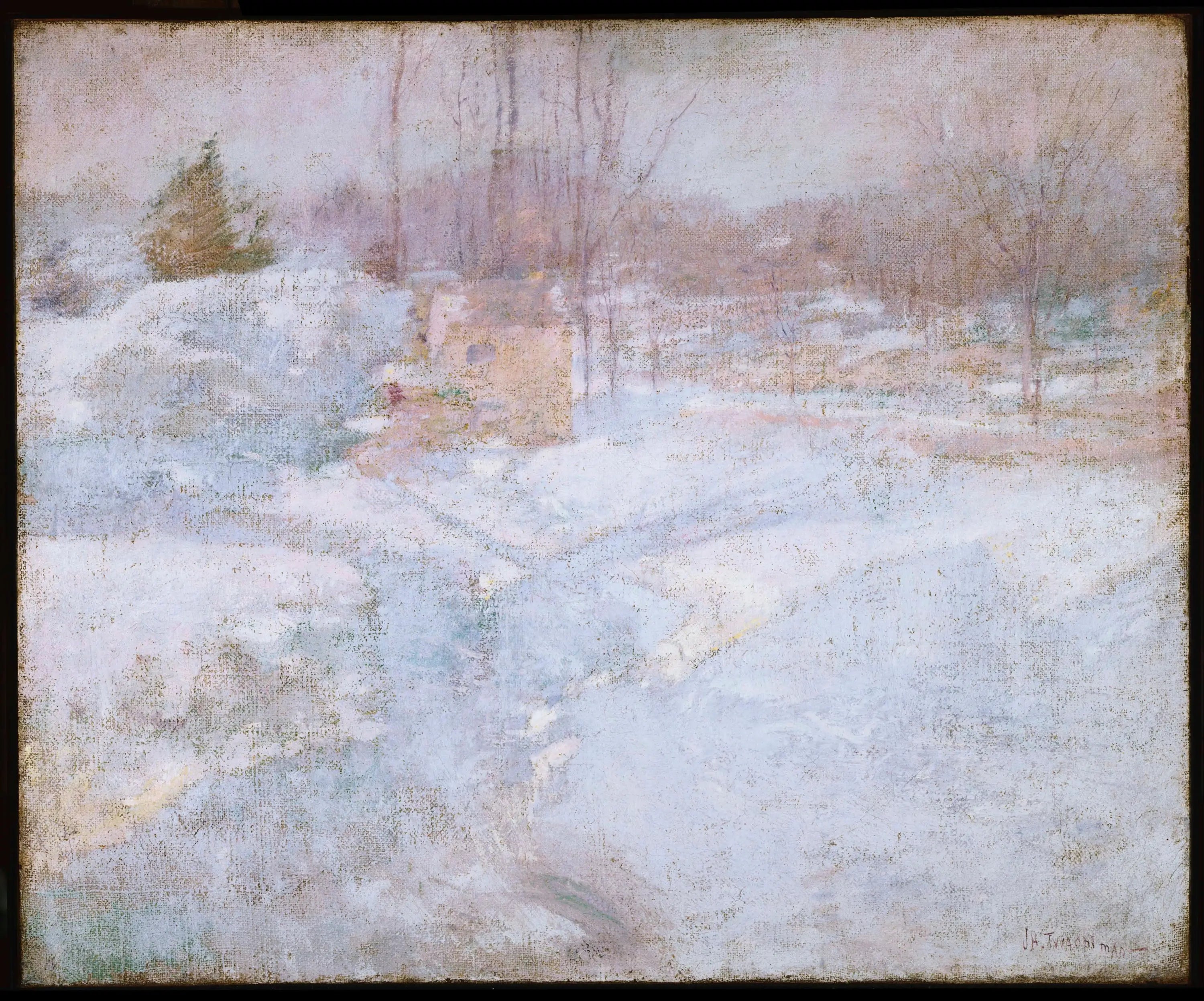 Hiver - John Henry Twachtman - Alpha Reproduction