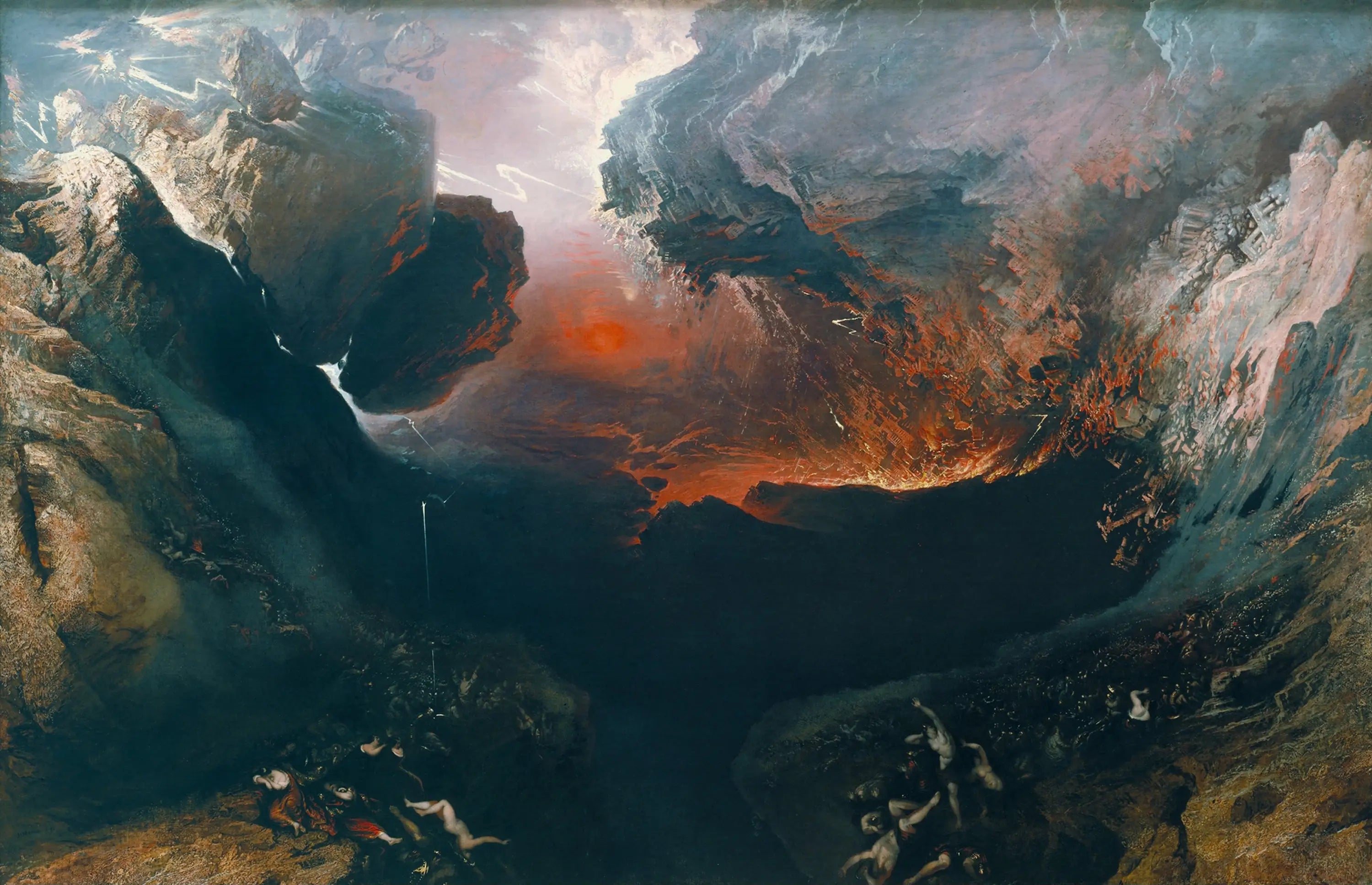 Le grand jour de la colère de Dieu - John Martin - Alpha Reproduction