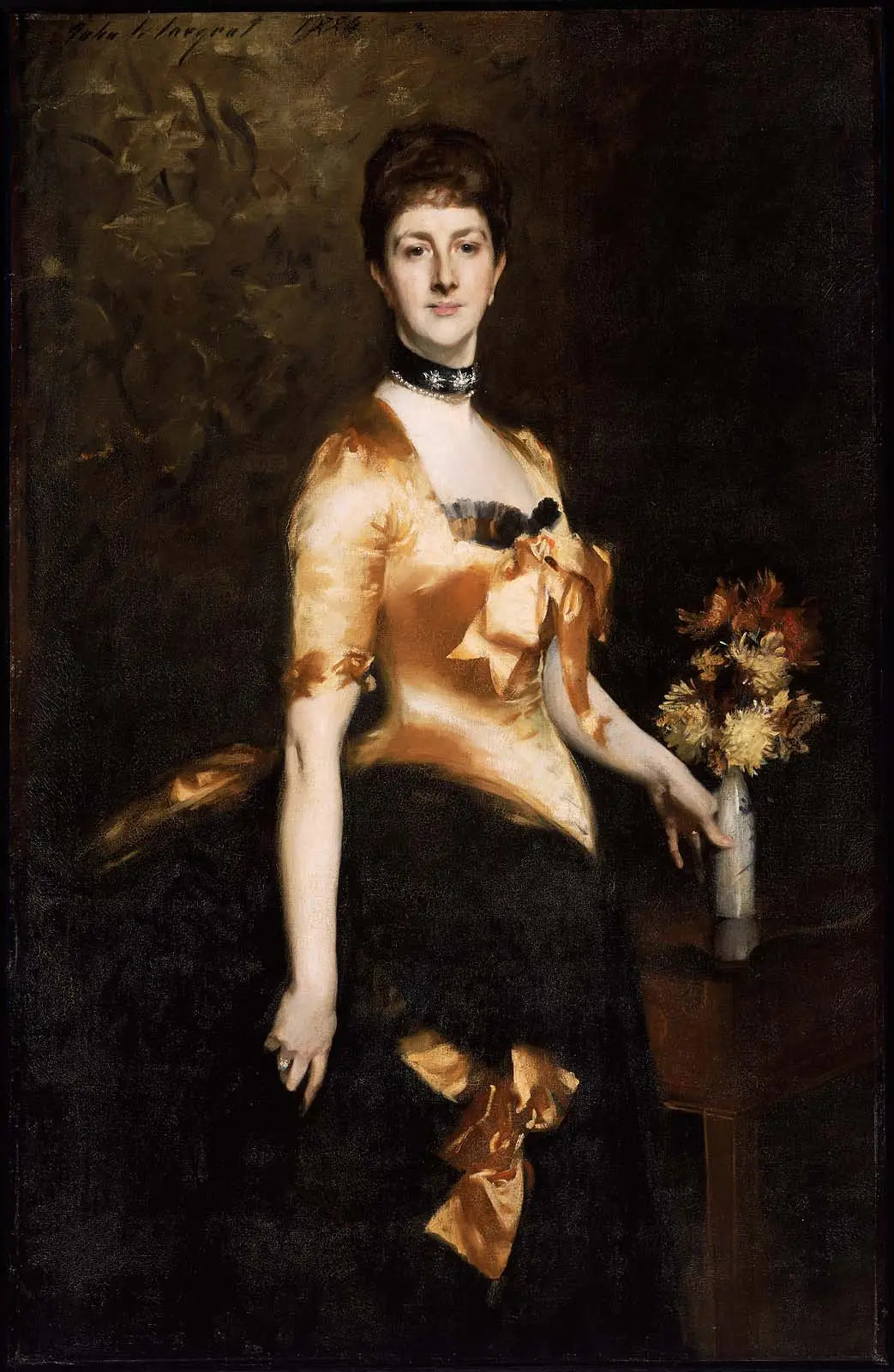 Reproduction du tableau « Edith, Lady Playfair (Edith Russell) - John Singer Sargent » par Alpha Reproduction en peinture à l’huile