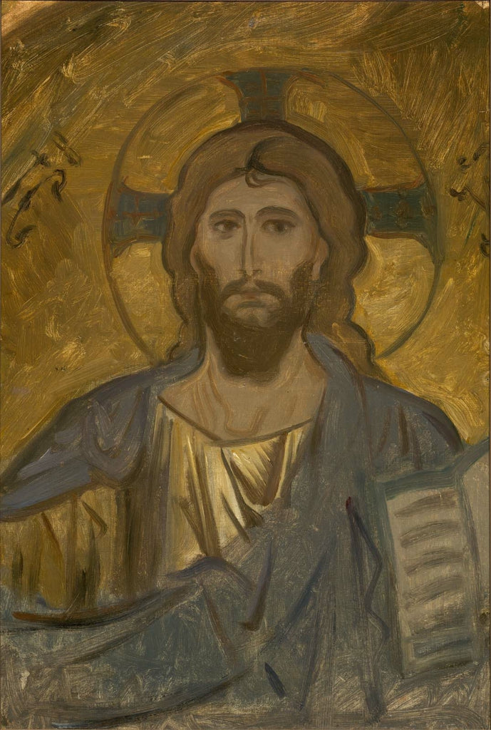 Reproduction du tableau « Tête du Christ - John Singer Sargent » par Alpha Reproduction en peinture à l’huile