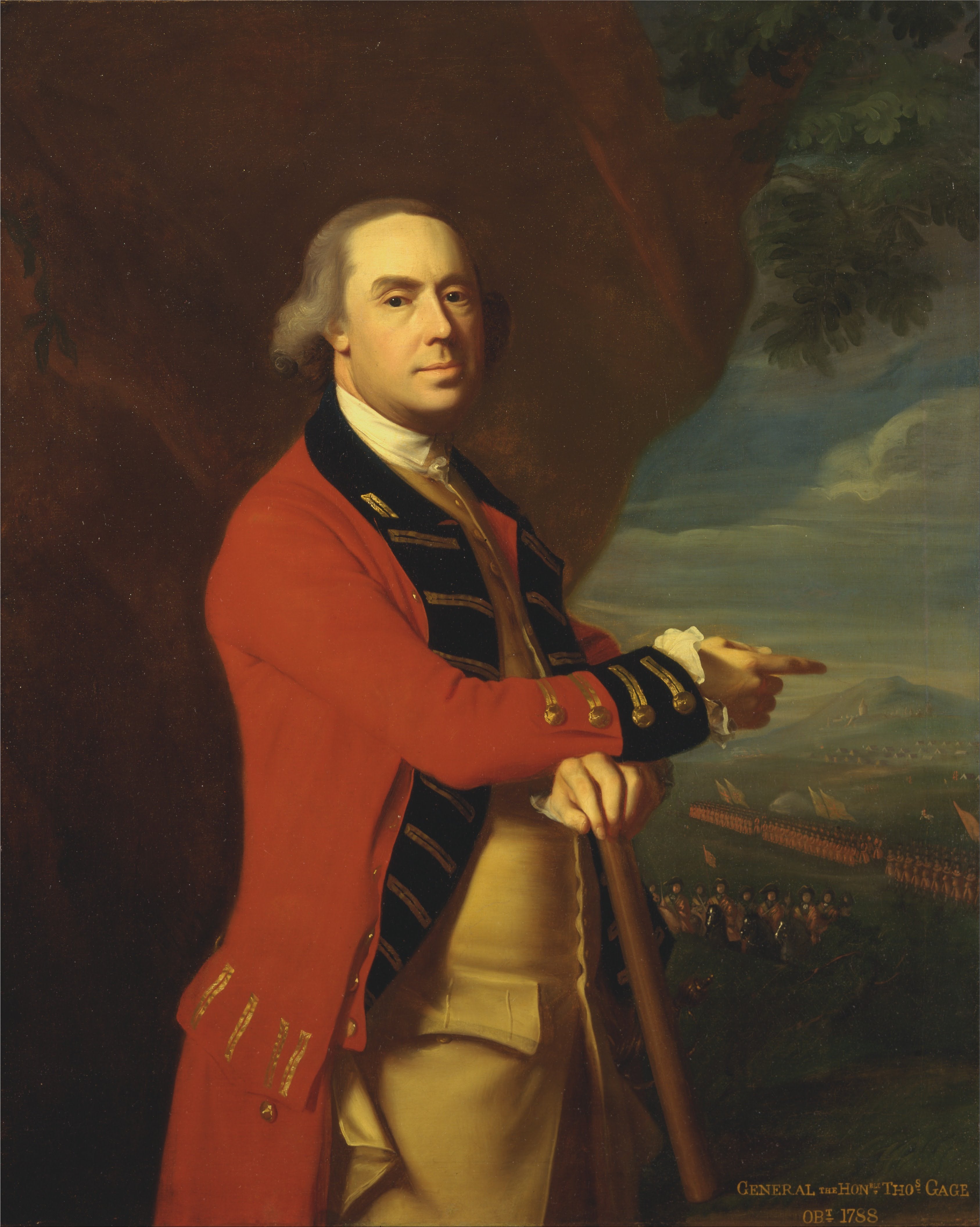 Général Thomas Gage - John Singleton Copley