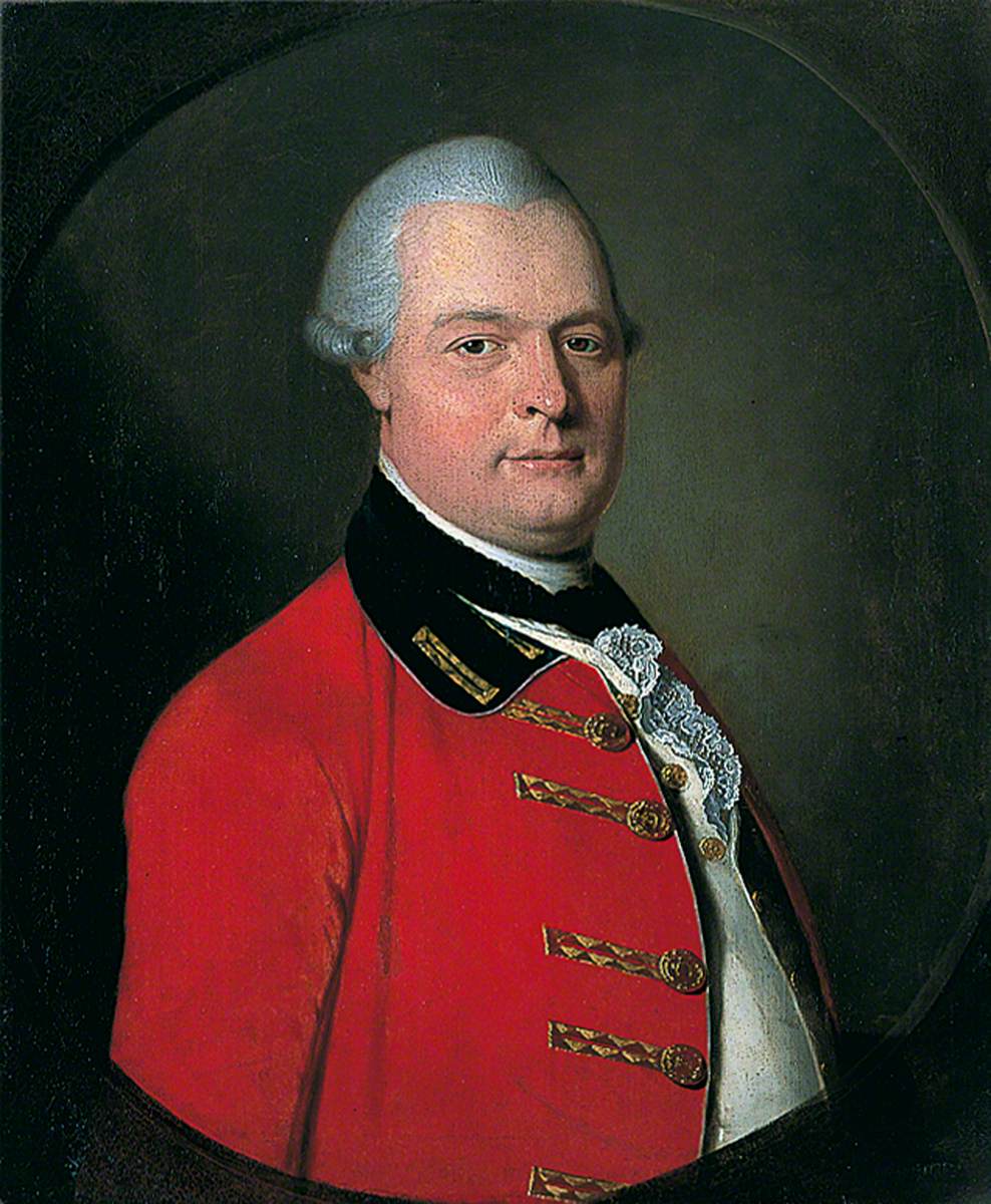 Major George Leathes, Royal Dragoons - John Singleton Copley