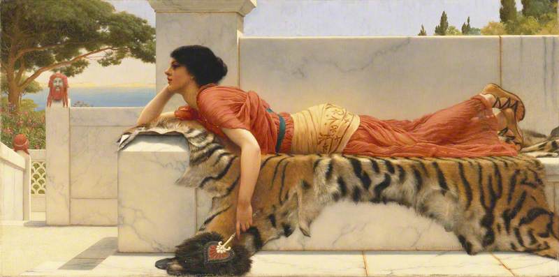 Attente - John William Godward
