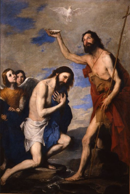 Dåben af Kristus - Jusepe de Ribera
