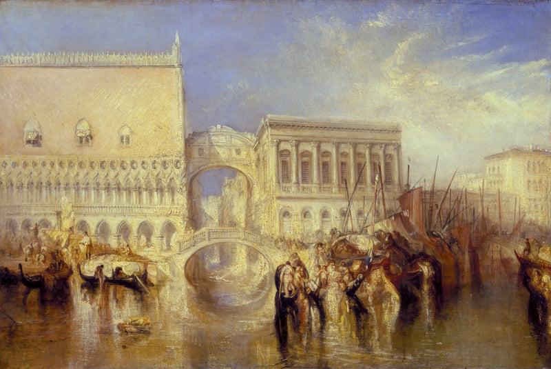 Venedig, Sukkenes Bro - J. M. W. Turner
