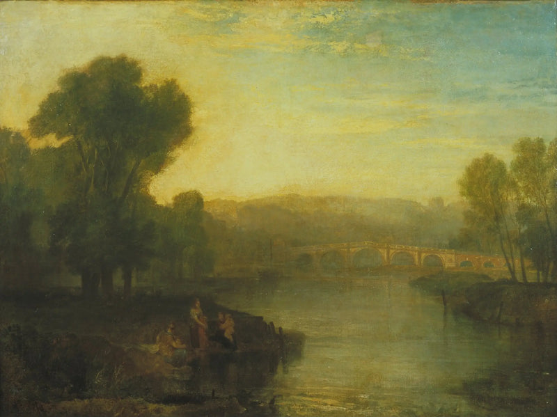 Udsigt over Richmond Hill og Bro - J. M. W. Turner