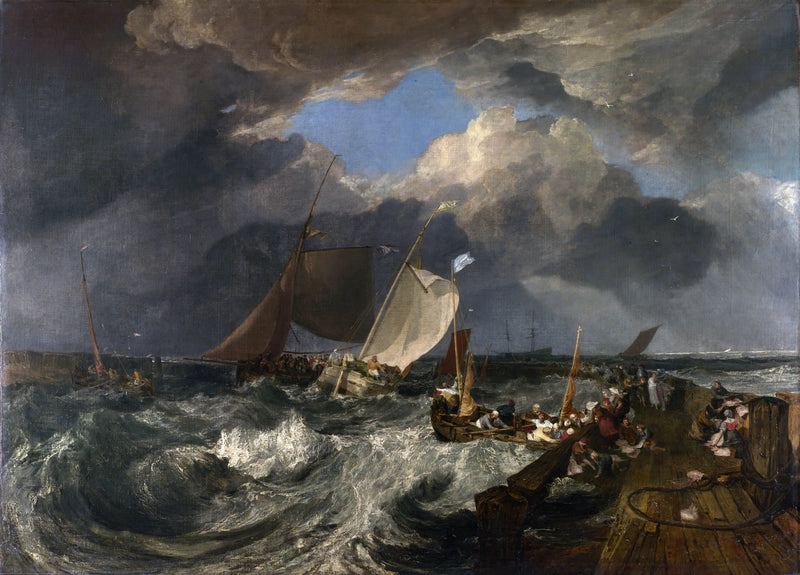 Calais' Mole - J. M. W. Turner