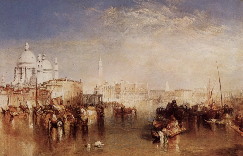 Venedig, udsigt fra Giudecca-kanalen - J. M. W. Turner