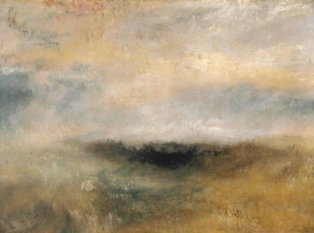 Reproduction du tableau « Seascape with Storm Coming On - J. M. W. Turner » par Alpha Reproduction en peinture à l’huile