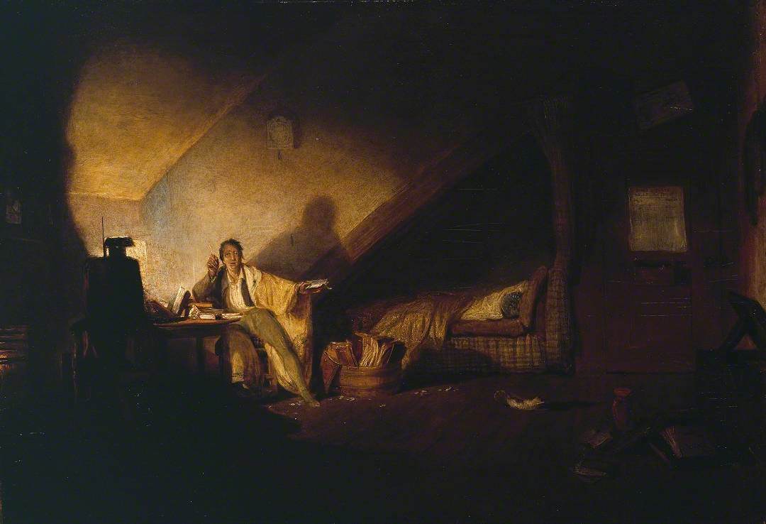 Reproduction du tableau « The Garreteer’s Petition - J. M. W. Turner » par Alpha Reproduction en peinture à l’huile