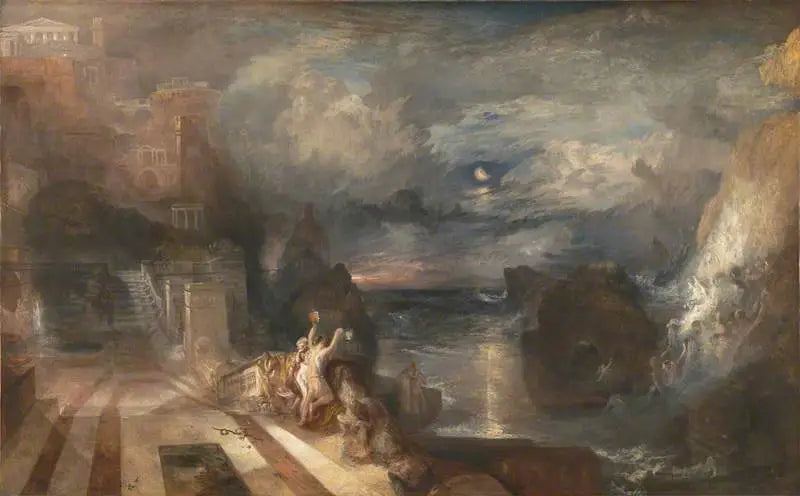 Adskillelsen af Hero og Leander - J. M. W. Turner