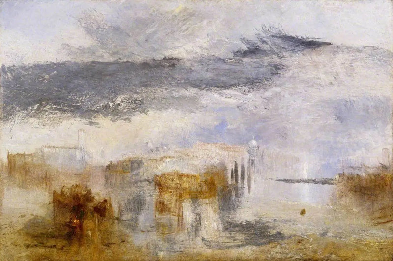 Venedig - Solnedgang, en Fisker - J. M. W. Turner