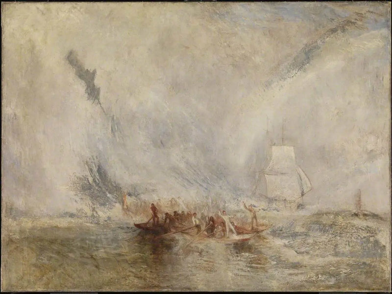 Hvalfangere - J. M. W. Turner