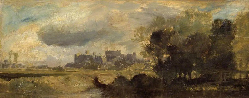 Windsor Castle fra enge - J. M. W. Turner