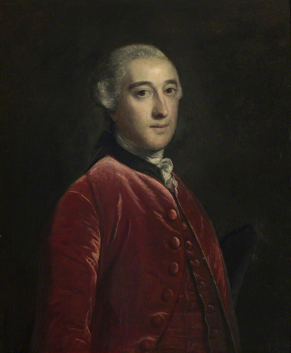 Portrait d'un gentleman (peut-être George Bridges Brudenell) - Joshua Reynolds