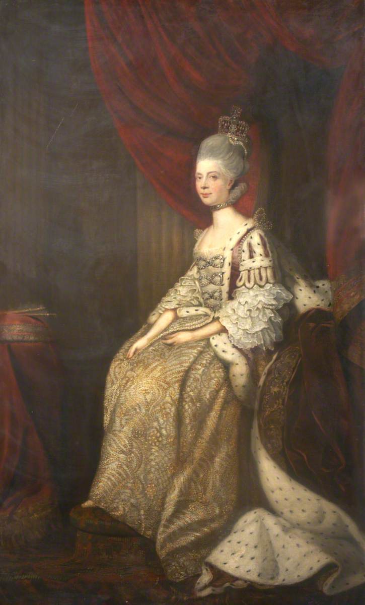 Reine Charlotte (1744–1818), reine consort de George III - Joshua Reynolds