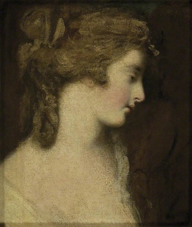 Tête de fille - Joshua Reynolds - Alpha Reproduction